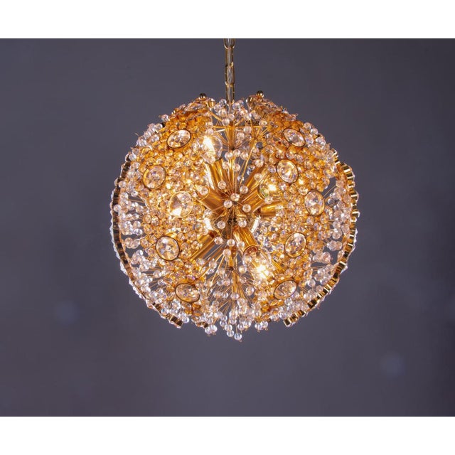 Ball Chandelier Pendant Light from Palwa, 1960s For Sale - Image 12 of 16