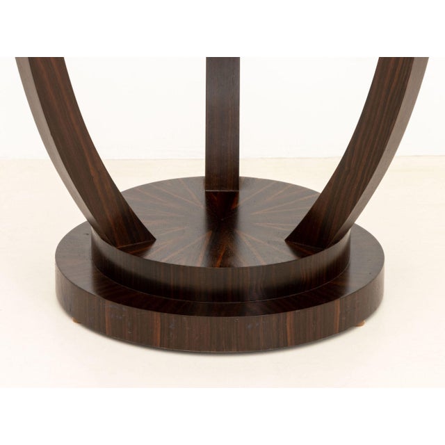 Art Deco Style Macassar Side Table For Sale In New York - Image 6 of 6