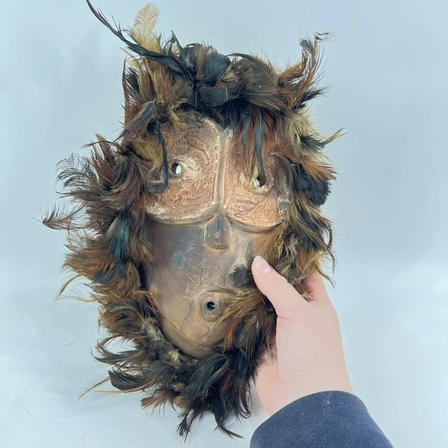 Early 20th Century Lega Bwami Society Mask MATTER COLLECTION For Sale - Image 4 of 6