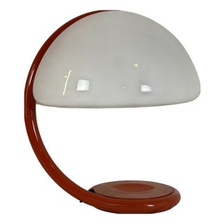 Snake Lamp by Elio Martinelli for Martinelli Luce, 1970s For Sale
