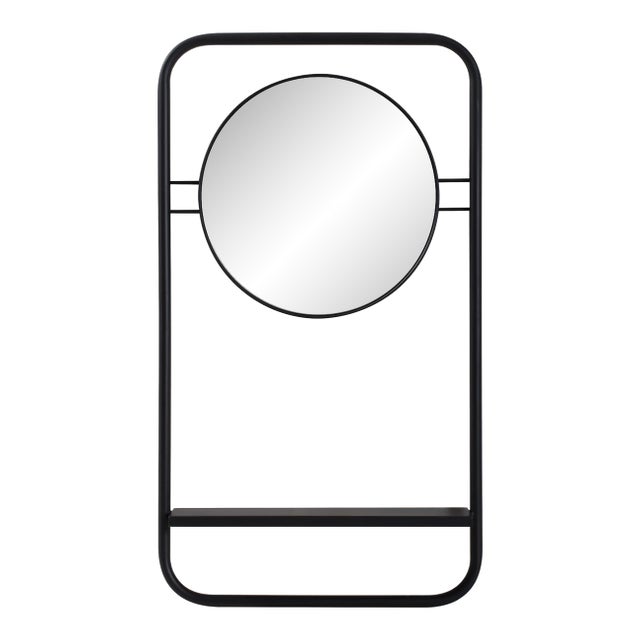 Collins Mirror with shelf For Sale