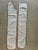 Chinoiserie Pair of Vintage 1970s Quilted Chinoiserie Floral Table Runners For Sale - Image 3 of 9