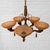 A graceful Swedish Modern chandelier produced by an unidentified manufacturer in the 1930s. Elegant in both form and...