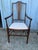 Antique Early 1900s English Edwardian Mahogany Inlaid Dining Chairs- Set of 6 For Sale - Image 10 of 10