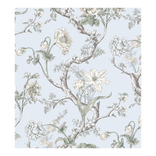 The House of Scalamandre Andrew Jackson Floral Wallcovering, Skylight For Sale