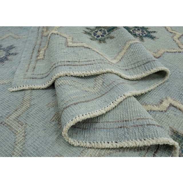 Textile Kilim Oriental Handmade Flatweave 9'6" x 12'2" #17881 For Sale - Image 7 of 8