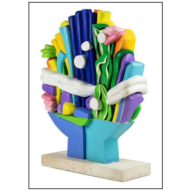 Abstract 1990s Under the Sea, Peter Chinni For Sale - Image 3 of 4