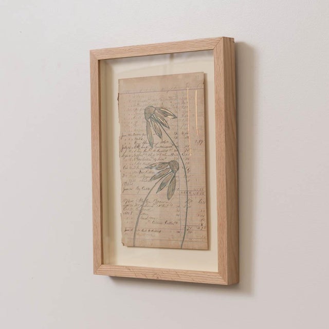 2020s Floral Study VII by Afsoon Thayer For Sale - Image 5 of 10