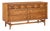 Broyhill Brasilia Mid Century Walnut and Brass 6 Drawer Dresser For Sale