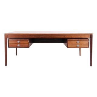Diplomat Desk in Rosewood attributed to Finn Juhl for France & Søn, 1961 For Sale