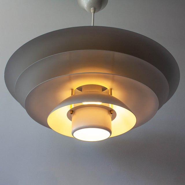Vintage Danish Model 52610 Pendant Lamp from Form-Light, 1970s For Sale - Image 12 of 14
