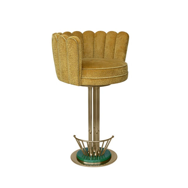 Angel Swivel Bar Stool by Ottiu For Sale - Image 6 of 9