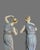 Early 20th Century Greek Musicians by James Hadley for Royal Worcester, 1911, Set of 2 For Sale - Image 5 of 18