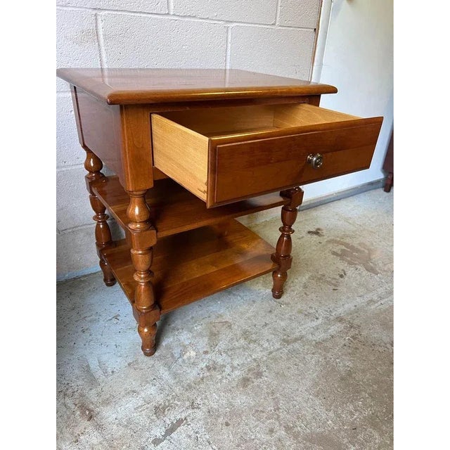 Kling Furniture Solid Wood Side Table, 1960s For Sale - Image 9 of 11