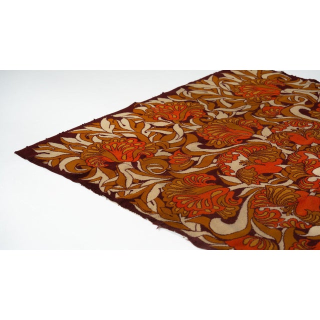 Mid-Century Modern Rug, Italy, 1960s For Sale - Image 6 of 7