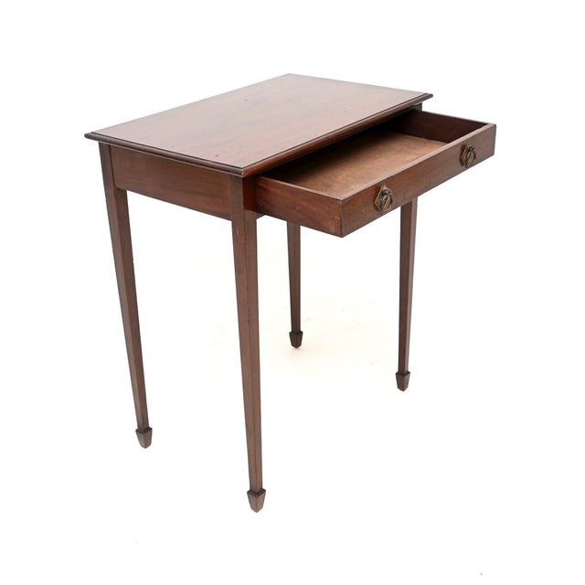 Antique Edwardian Occasional Side Table, 1900s For Sale - Image 3 of 11
