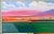 A rare offing of a beautifully colored oil on linen landscape by William B. Hannum 1947 - 1998 a well regarded California...