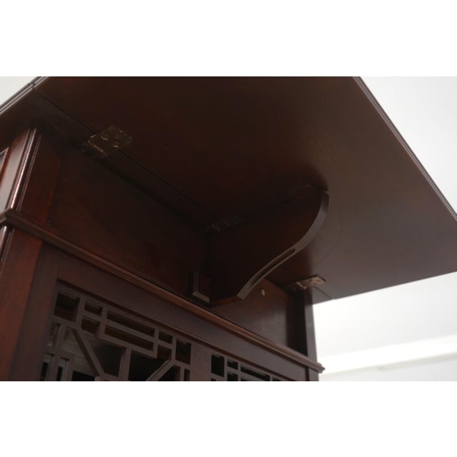 Craftique Mahogany Dropleaf Pembroke Table For Sale - Image 16 of 18