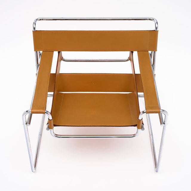 1970s Wassily Armchair by Marcel Breuer For Sale - Image 5 of 9