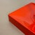 Minimalist Pop Art Red Orange Metal Wall Light from Sölken Lights, Germany, 1970s For Sale - Image 9 of 18