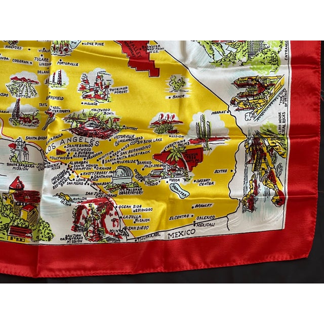 Vintage California Textile Wall Hanging For Sale - Image 4 of 12