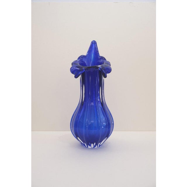 Blown Glass Vase by Egermann, 1970 For Sale - Image 3 of 6