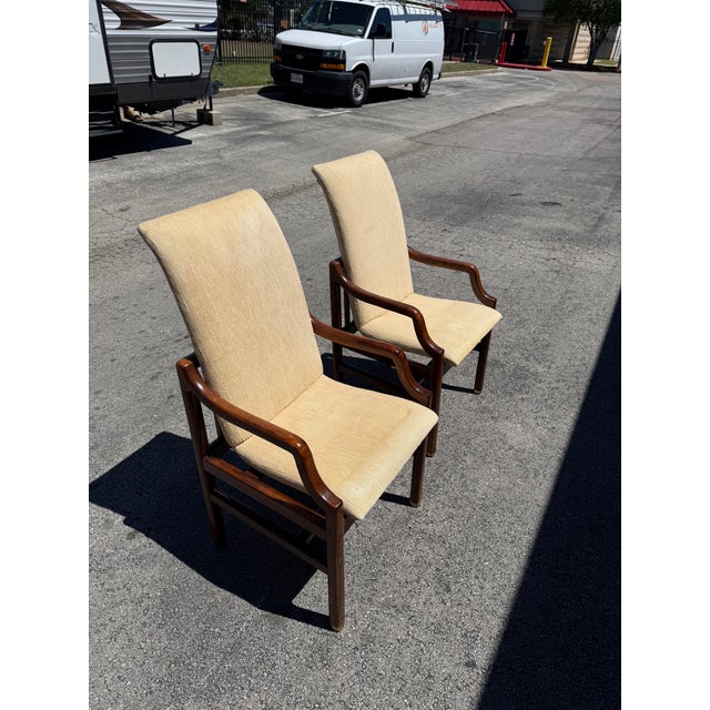 These dining chairs offer a perfect marriage between comfort and design. Perfect for your next elegant dinner party. Being...