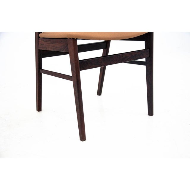 Wood Roosewood Chair, Denmark, 1960s For Sale - Image 7 of 9