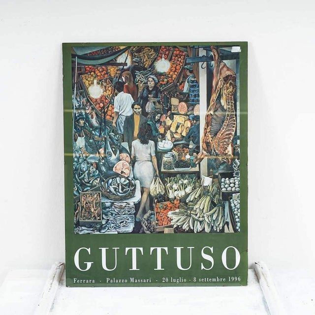 Ferrara Poster after Guttuso, 1996 For Sale - Image 4 of 4