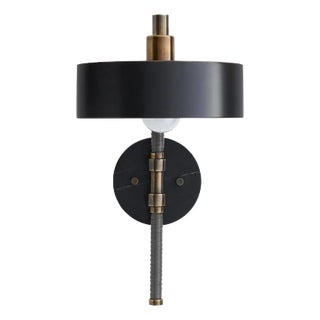 Arteriors Home Aaron Sconce, Black For Sale