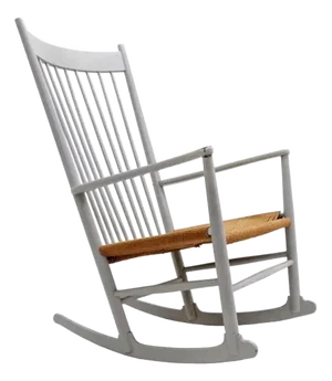 Hans J. Wegner Model J16 Rocking Chair, 1961
