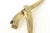 Brass Vintage Los Castillo Hallmarked Brass Interlocking Hands Collar Sculptural Necklace, 1950's For Sale - Image 8 of 12