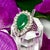 Traditional Diamond Emerald Ring 7.50 TCW 18 Karat GIA Certified, Size 6.5 For Sale - Image 3 of 10