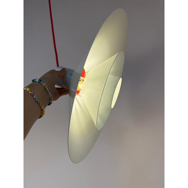 Metal Trapez Pendant Lamp by Christian Hvidt for Nordisk Solar For Sale - Image 7 of 11