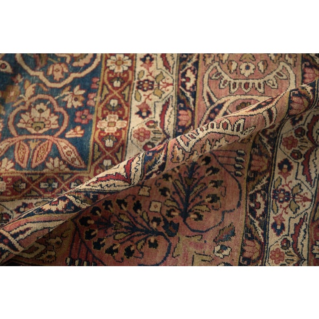Antique Fine Kerman Carpet - 9'6" x 13'8" For Sale - Image 13 of 14