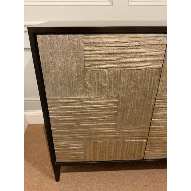 2020s John Richard Modern Warm Silver Meta Credenza For Sale - Image 5 of 6