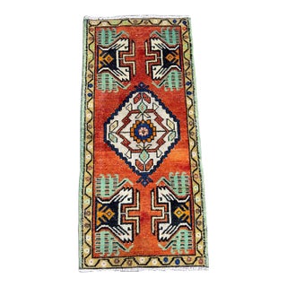 Turkish Yastik Rug 1'8" x 3'7" For Sale