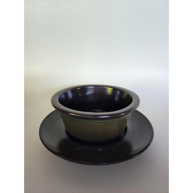 1970s 1970's Franciscan Madeira Gravy/Sauce Bowl With Under Plate For Sale - Image 5 of 6