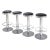 1970s Ycami, Italy Modern Bar Stools - Set of 4 For Sale