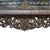 2-Piece Chinoiserie HND Painted & Carved Floral Cabinet C1910 For Sale - Image 11 of 18