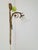 Art Noveau Brass Wall Sconce Light with Flowers and Ribbons, France, 1930s For Sale - Image 15 of 18