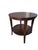 Vintage Ethan Allen Horizons Collections Lamp Side End Table Pedestal Shelf Stand For Sale - Image 11 of 16