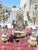 Late 20th Century Vintage Imperial Italian-Style Gilt Metal, Marble & Cherub Clock Garniture Set For Sale - Image 5 of 10