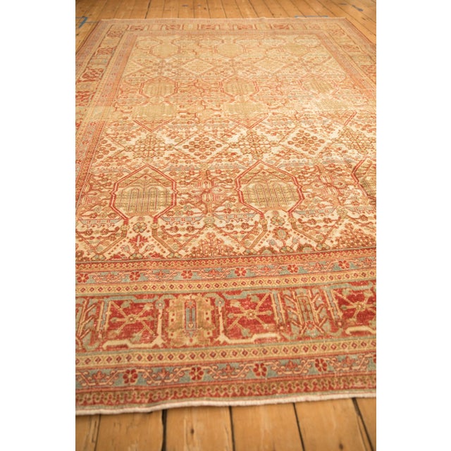 Textile Vintage Distressed Joshegan Carpet - 7'1" x 9'11" For Sale - Image 7 of 15