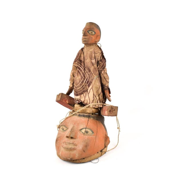 Early 20th Century Yoruba Figural Gelede Mask Nigeria For Sale In Denver - Image 6 of 7