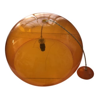 Kartell Orange Ceiling Lamp by Ferruccio Laviani For Sale