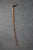 English Antique English Country Walking Stick With Deer Antler and Silver Handle For Sale - Image 3 of 16
