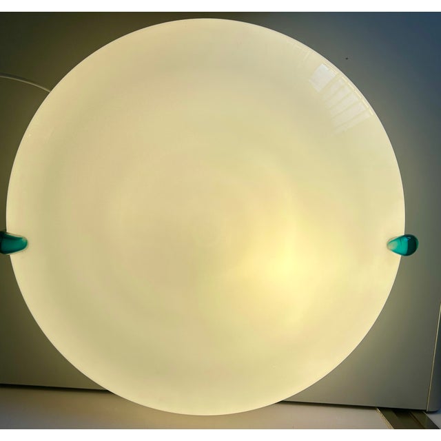 Petrol Green Murrisa Ceiling Light from Lucos, 1970s For Sale - Image 3 of 6