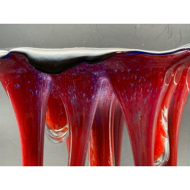 1990s 1990s Signed Peter Crisp Glass Art For Sale - Image 5 of 9