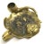 Victorian Antique Victorian Solid Brass Carved Bulldog Ashtray Match Holder For Sale - Image 3 of 13